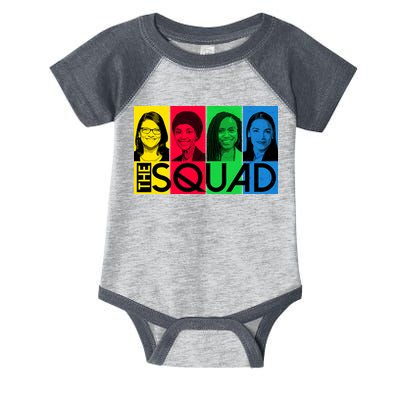 The Squad AOC Ilhan Omar Tlaib Pressley Infant Baby Jersey Bodysuit