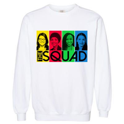 The Squad AOC Ilhan Omar Tlaib Pressley Garment-Dyed Sweatshirt