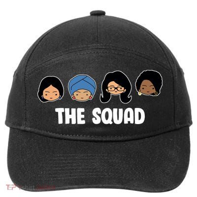 The Squad AOC Rashida Ayanna Llhan  7-Panel Snapback Hat