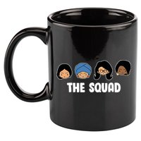 The Squad AOC Rashida Ayanna Llhan  11oz C Handle Ceramic Mug