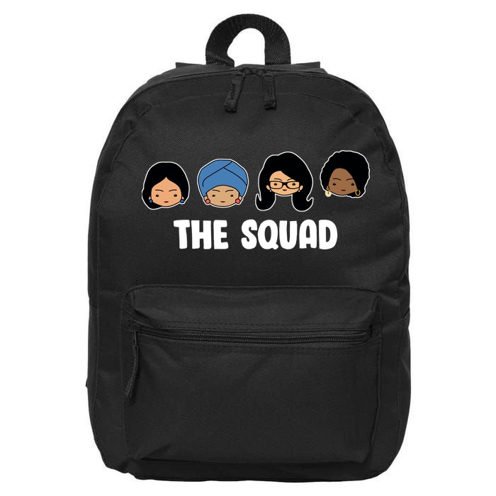 The Squad AOC Rashida Ayanna Llhan  16 in Basic Backpack