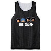 The Squad AOC Rashida Ayanna Llhan  Mesh Reversible Basketball Jersey Tank