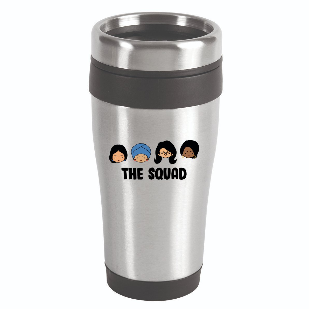 The Squad AOC Rashida Ayanna Llhan  16oz Travel Tumbler