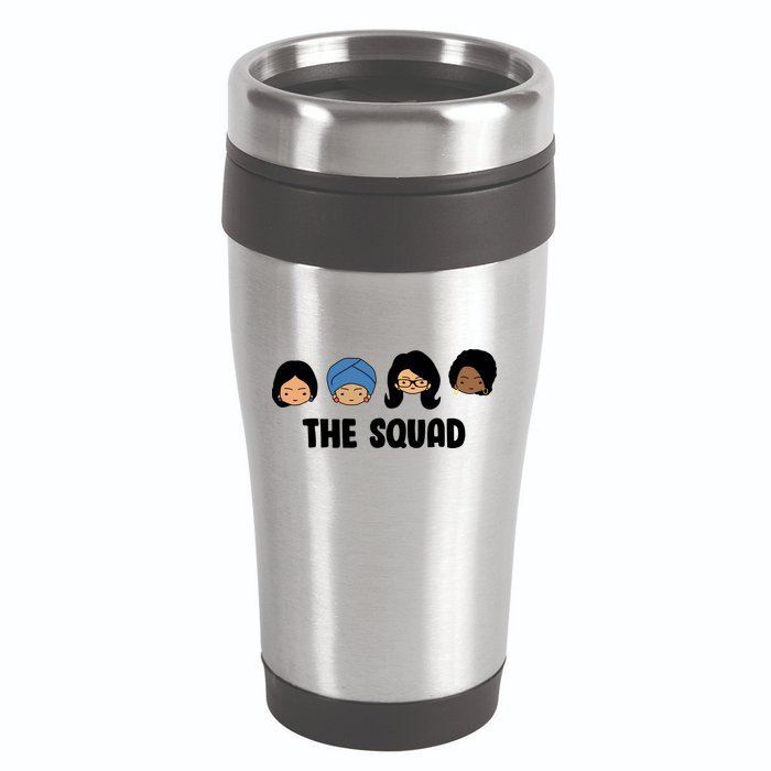 The Squad AOC Rashida Ayanna Llhan  16oz Travel Tumbler