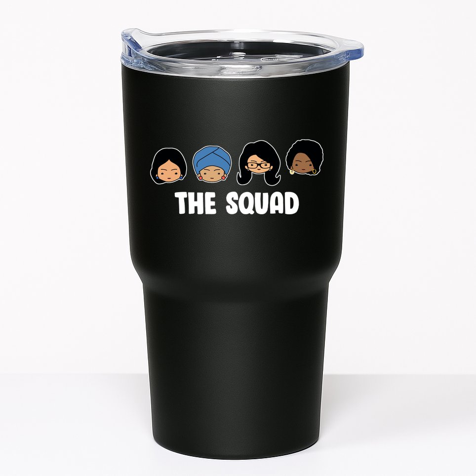 The Squad AOC Rashida Ayanna Llhan  Tumbler