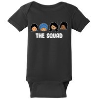 The Squad AOC Rashida Ayanna Llhan  Baby Bodysuit