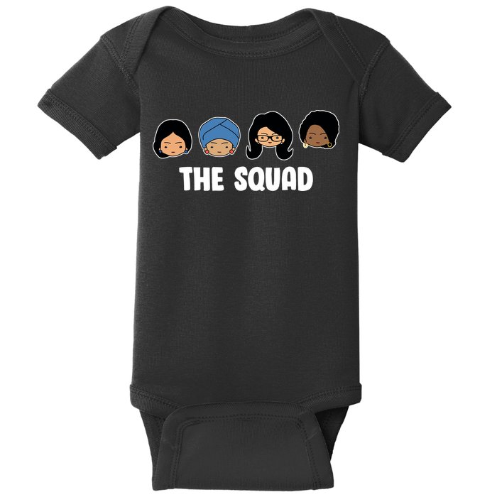 The Squad AOC Rashida Ayanna Llhan  Baby Bodysuit