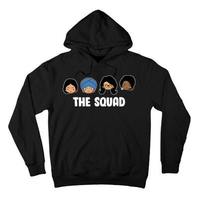 The Squad AOC Rashida Ayanna Llhan  Tall Hoodie
