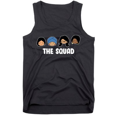 The Squad AOC Rashida Ayanna Llhan  Tank Top