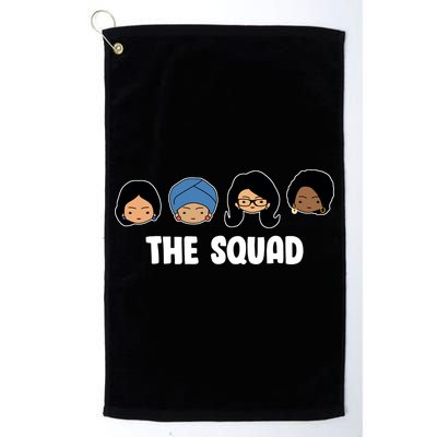 The Squad AOC Rashida Ayanna Llhan  Golf Towel