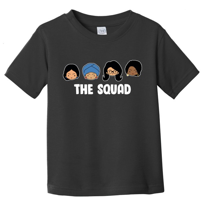The Squad AOC Rashida Ayanna Llhan  Toddler T-Shirt