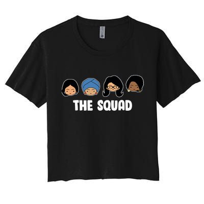 The Squad AOC Rashida Ayanna Llhan  Crop Top