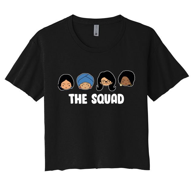 The Squad AOC Rashida Ayanna Llhan  Crop Top
