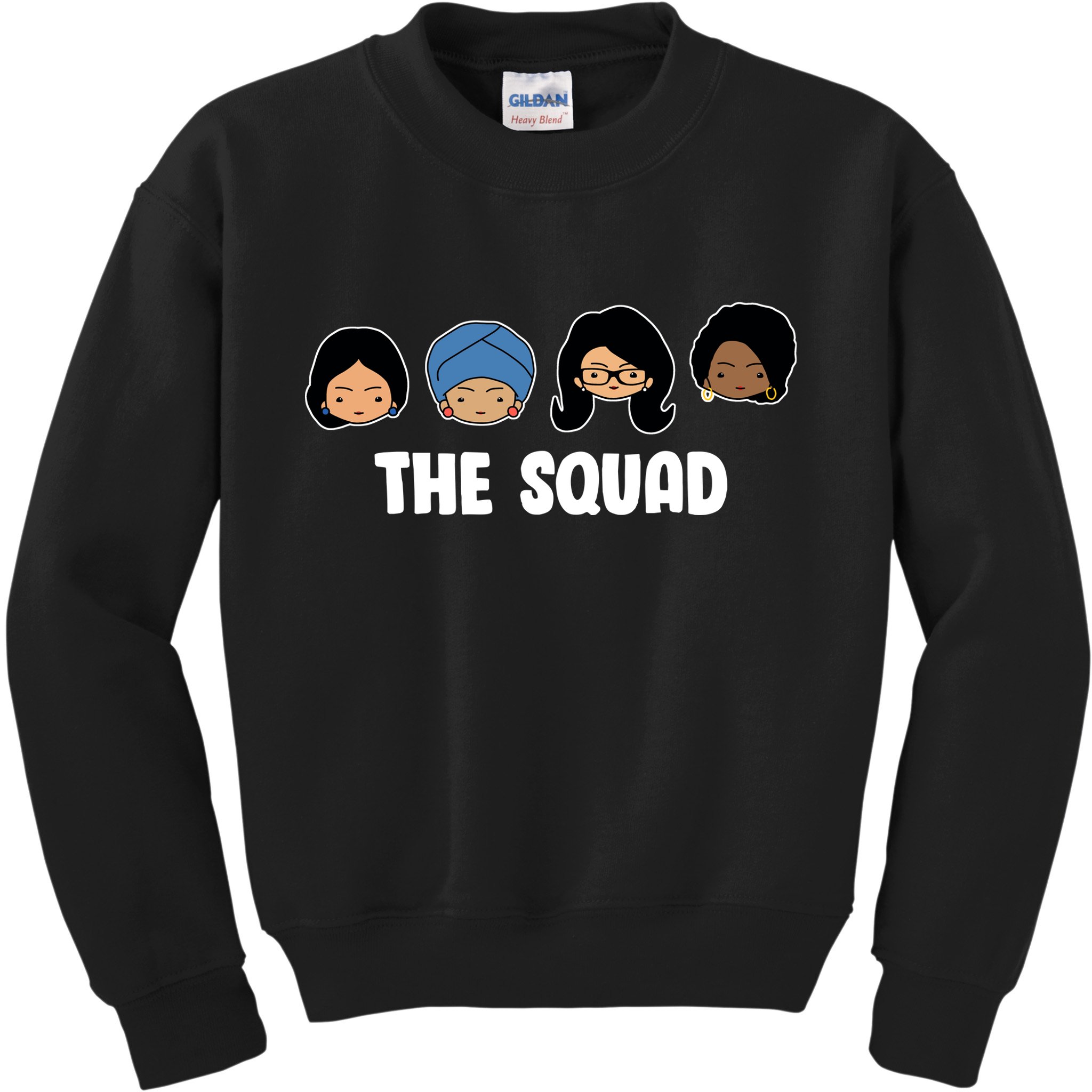 The Squad AOC Rashida Ayanna Llhan  Kids Sweatshirt