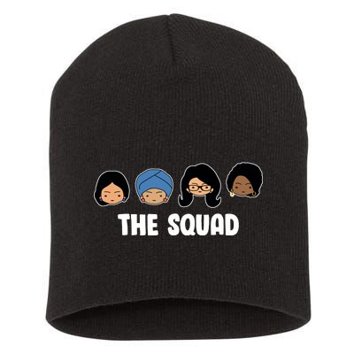 The Squad AOC Rashida Ayanna Llhan  Short Acrylic Beanie