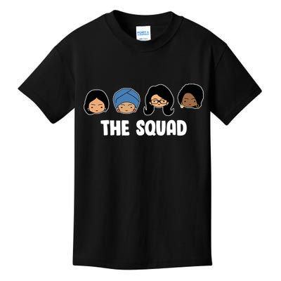 The Squad AOC Rashida Ayanna Llhan  Kids T-Shirt
