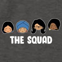The Squad AOC Rashida Ayanna Llhan  Vector Backpack