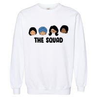 The Squad AOC Rashida Ayanna Llhan  Garment-Dyed Sweatshirt