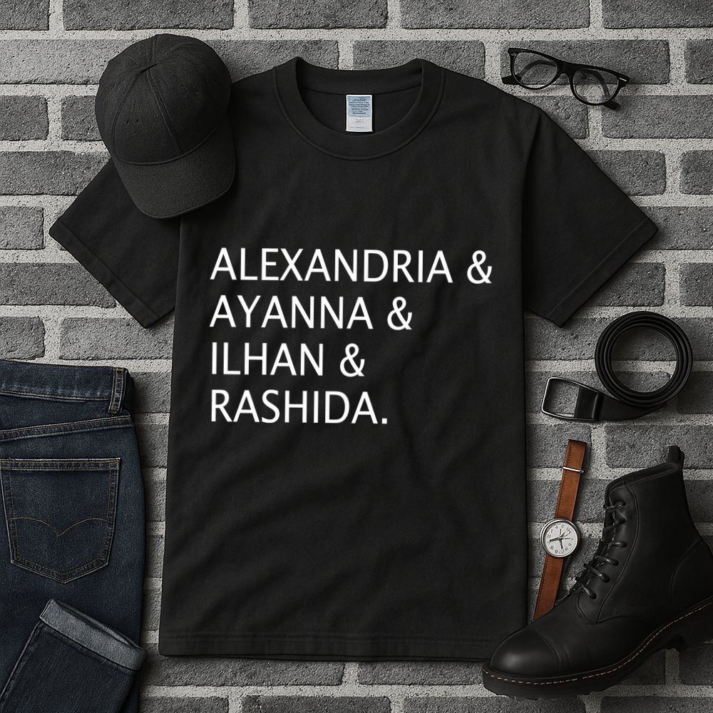 The Squad Names Tall T-Shirt