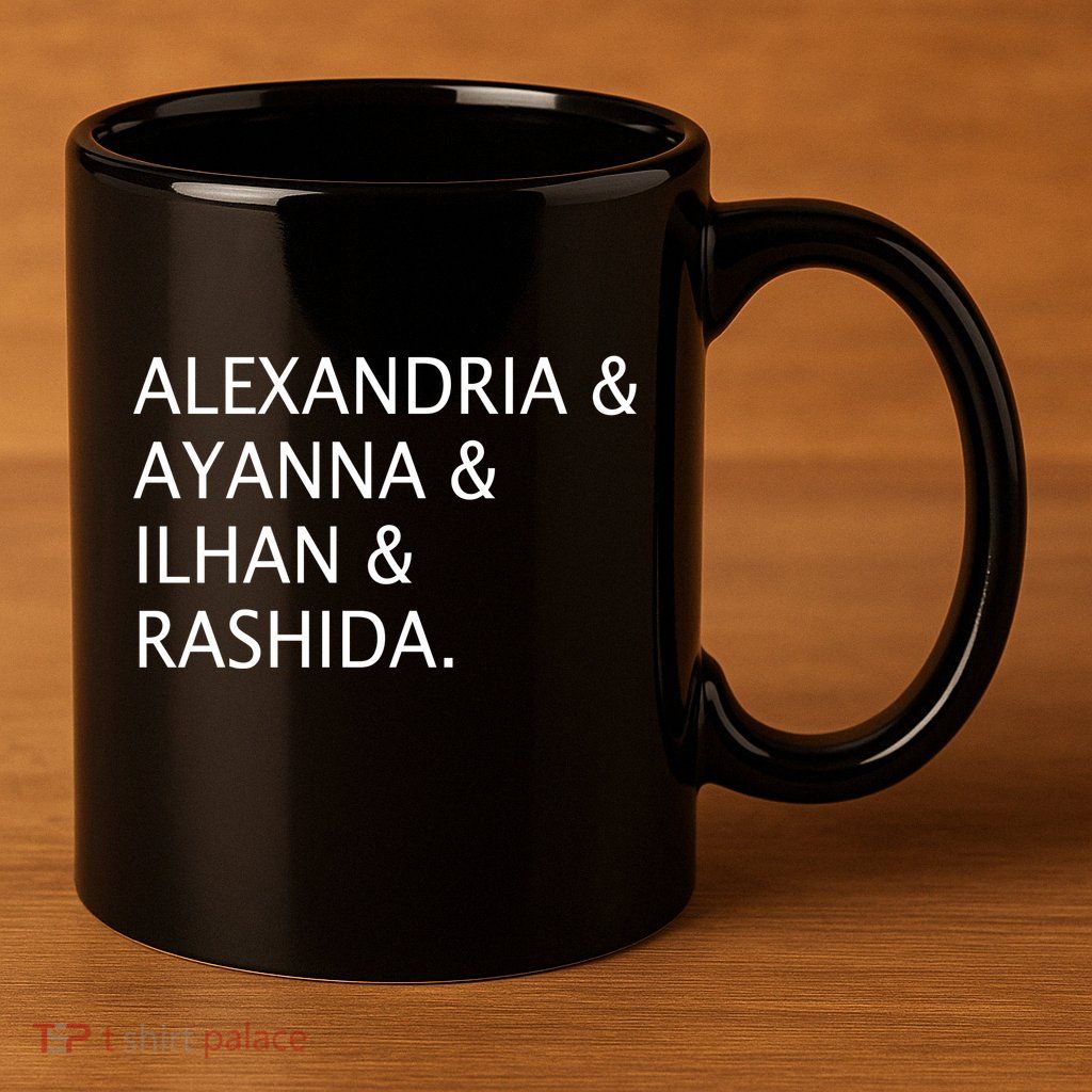 The Squad Names 11oz C Handle Ceramic Mug