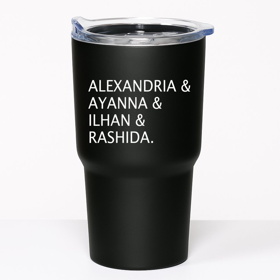 The Squad Names Tumbler
