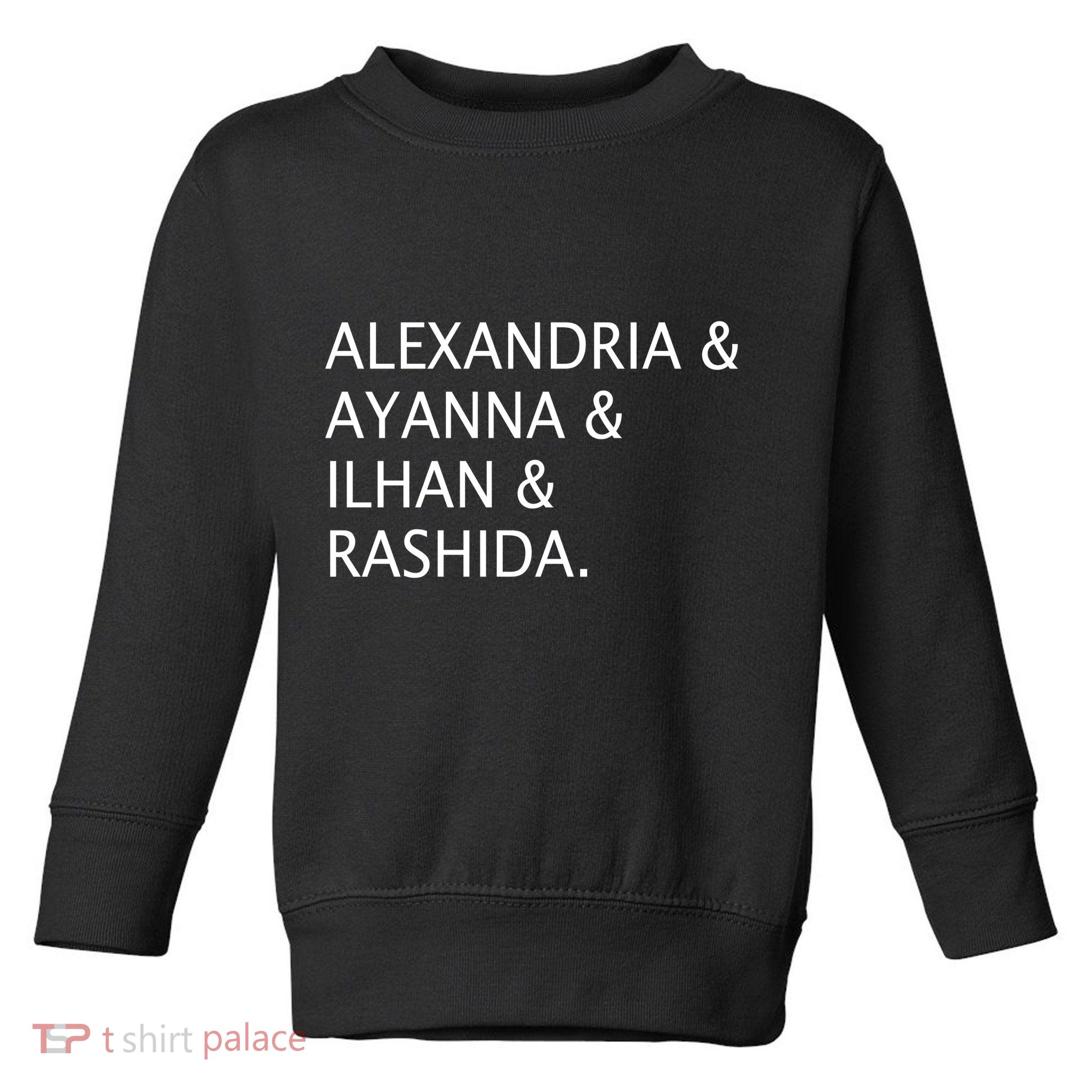 The Squad Names Toddler Sweatshirt