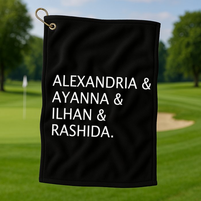 The Squad Names Golf Towel
