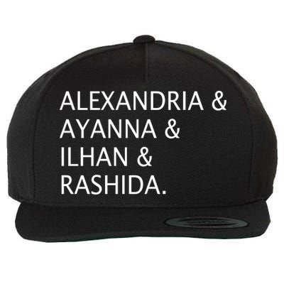 The Squad Names Wool Snapback Cap