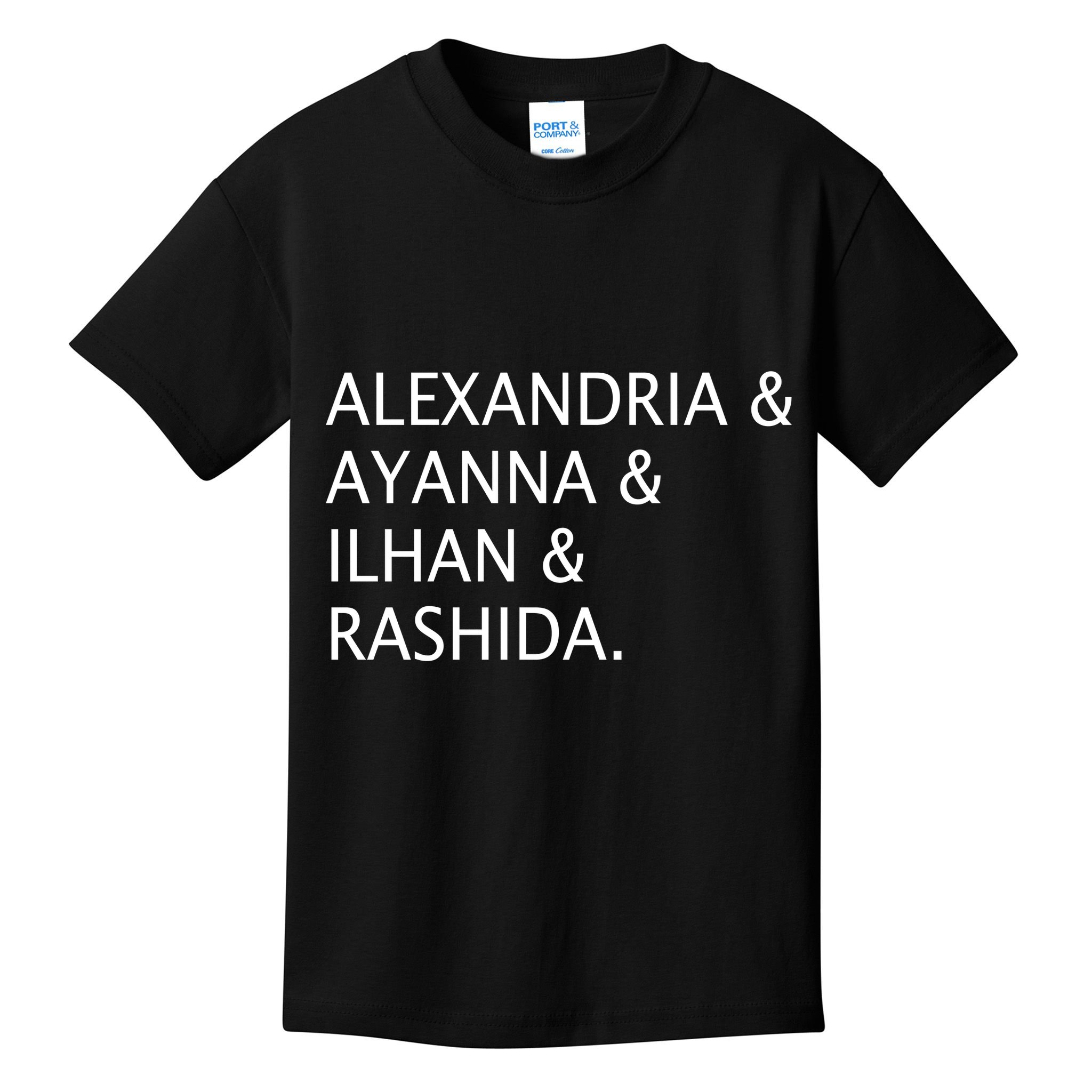 The Squad Names Kids T-Shirt
