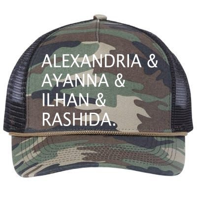 The Squad Names Retro Rope Trucker Hat Cap