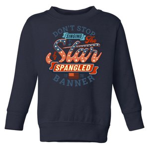 The Star Spangled Banner Toddler Sweatshirt