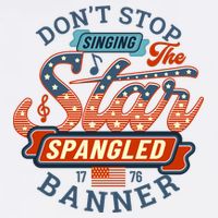 The Star Spangled Banner Cool Comfort Performance Bucket Hat