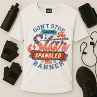 The Star Spangled Banner Cooling Performance Crew T-Shirt