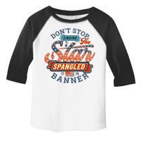 The Star Spangled Banner Toddler Fine Jersey T-Shirt