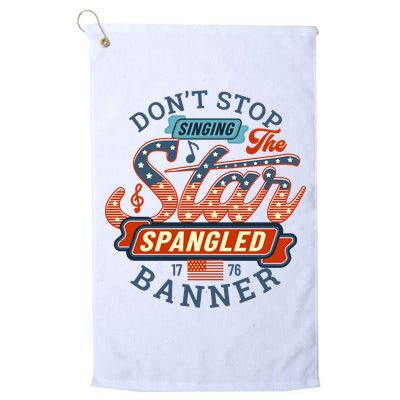 The Star Spangled Banner Golf Towel