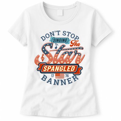 The Star Spangled Banner Womens T-Shirt