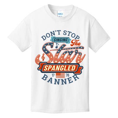 The Star Spangled Banner Kids T-Shirt