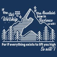 The Stars And Mountains Worship Him 7-Panel Snapback Hat