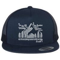 The Stars And Mountains Worship Him Flat Bill Trucker Hat