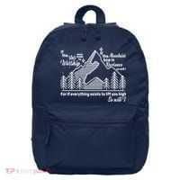 The Stars And Mountains Worship Him 16 in Basic Backpack