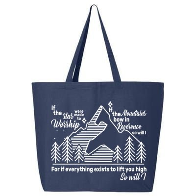 The Stars And Mountains Worship Him 25L Jumbo Tote