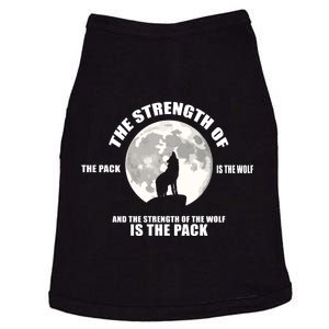 The Strength Of The Pack Is The Wolf Saying Doggie Tank