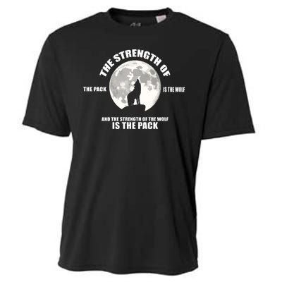 The Strength Of The Pack Is The Wolf Saying Cooling Performance Crew T-Shirt