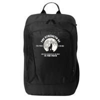 The Strength Of The Pack Is The Wolf Saying City Backpack