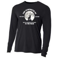 The Strength Of The Pack Is The Wolf Saying Cooling Performance Long Sleeve Crew