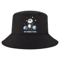 The Struggle Is Real Panda Cool Comfort Performance Bucket Hat