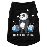 The Struggle Is Real Panda Doggie Tank