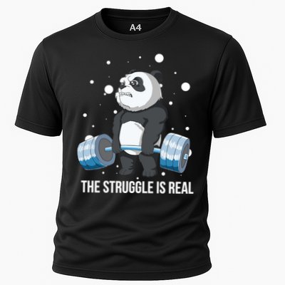 The Struggle Is Real Panda Performance Shirt
