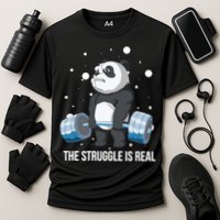 The Struggle Is Real Panda Performance Shirt