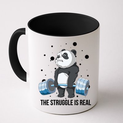 The Struggle Is Real Panda Mug